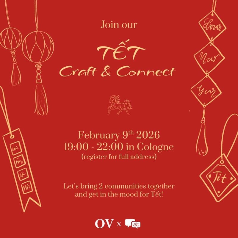 Cover Image for OV Cologne X Vietsprachtreff: Tết Craft & Connect