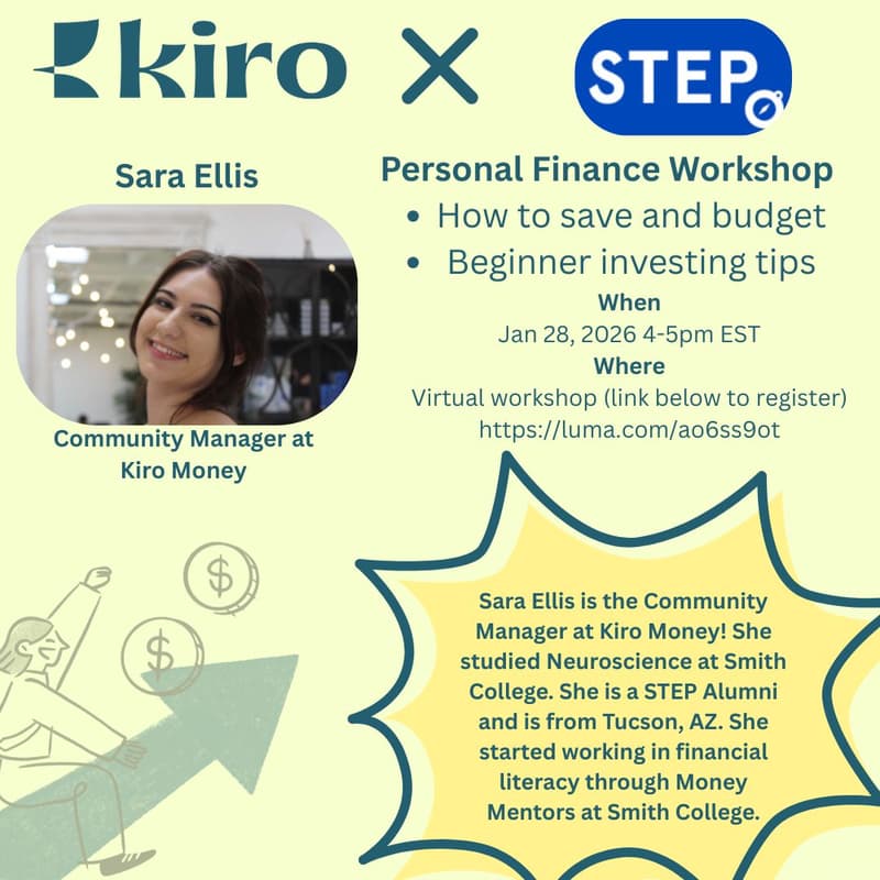 Cover Image for Kiro X STEP Personal Finance Workshop