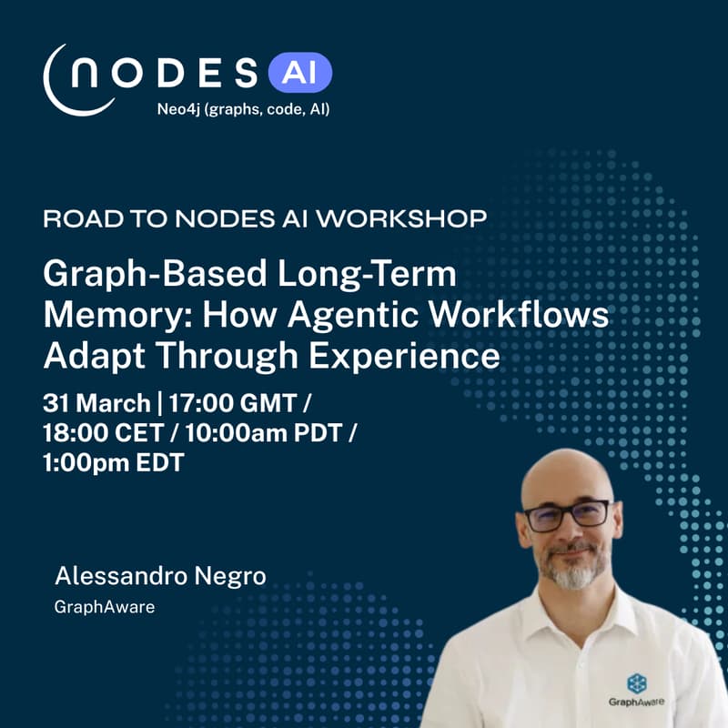 Cover Image for Road to NODES AI - Graph-Based Memory: How Agentic Workflows Adapt