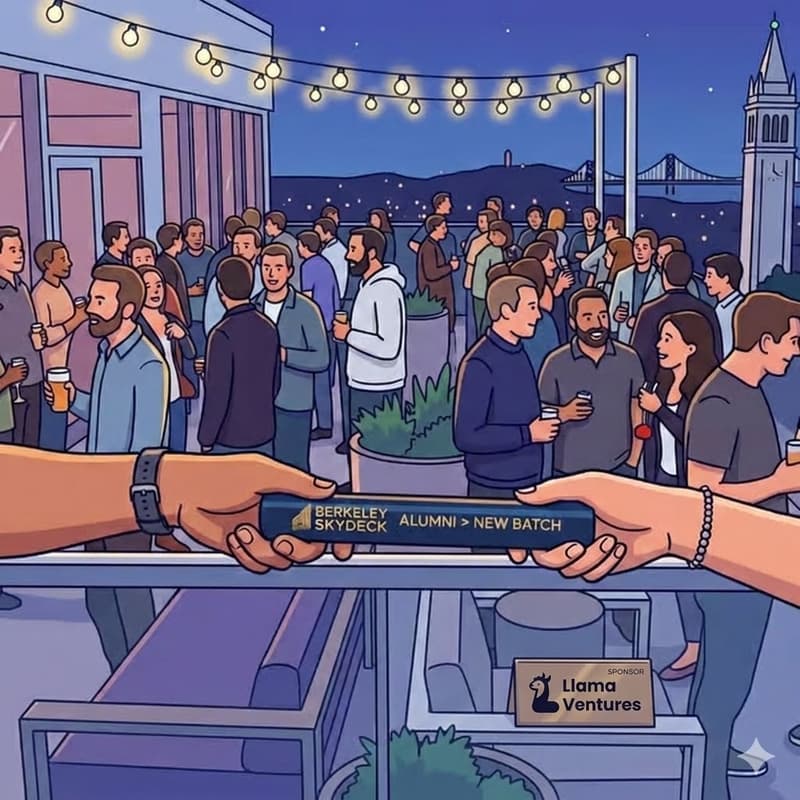 Cover Image for SkyDeck Batch 20 & 21: Passing The Baton (Sponsored by Llama Ventures)