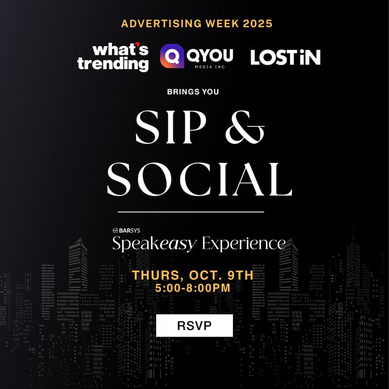 Cover Image for Advertising Week's Closing Sip & Social Event