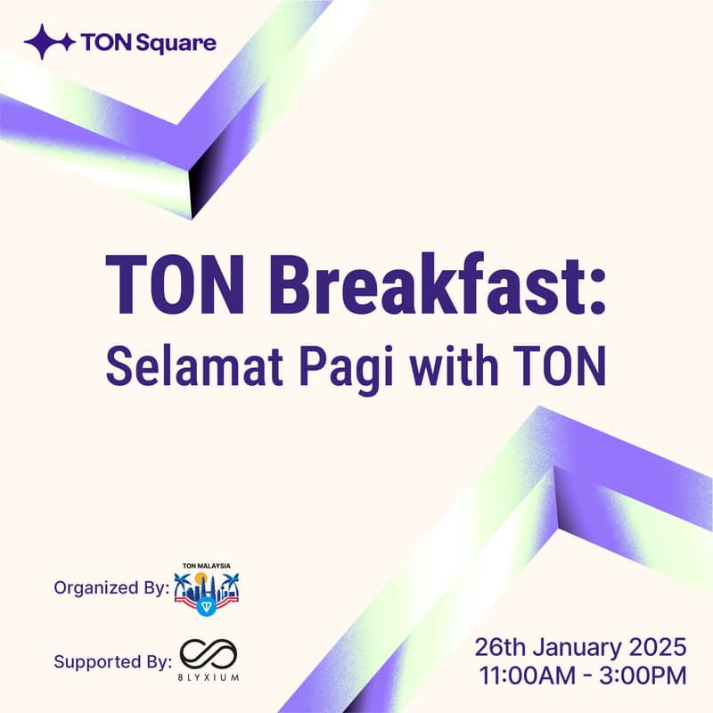 Cover Image for TON Breakfast: Selamat Pagi with TON 💎