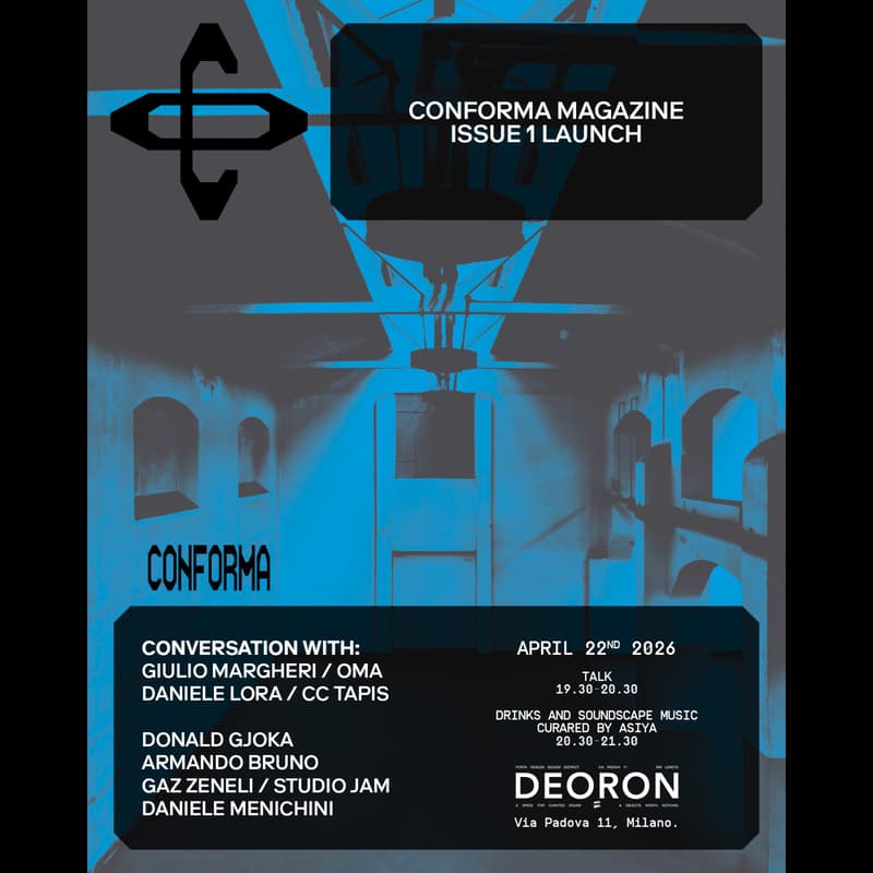 Cover Image for CONFORMA Magazine Issue 1 Launch
