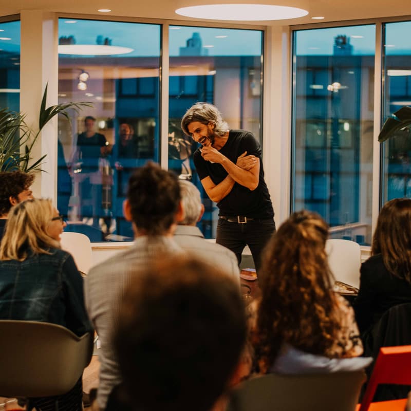 Cover Image for Rooftop Open Mic Night in Partnership with TEDxAmsterdam