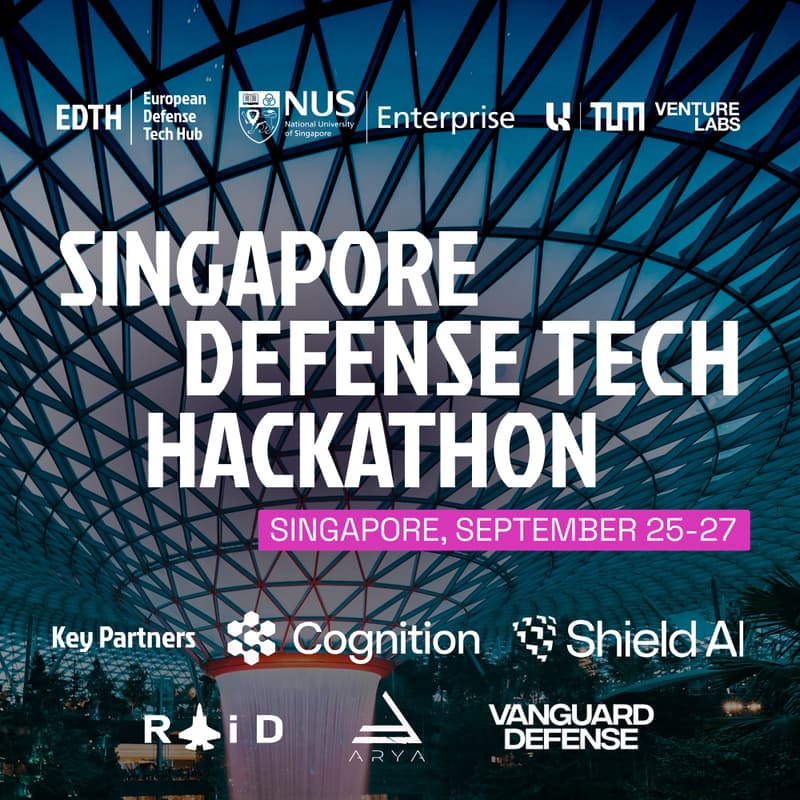 Cover Image for Singapore Defense Tech Hackathon