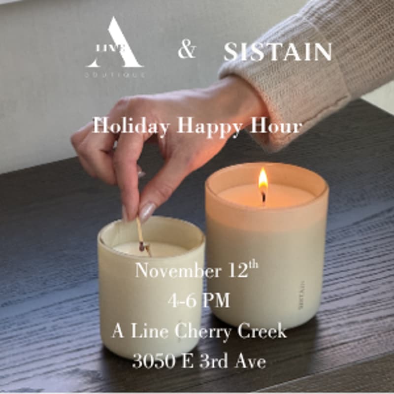 Cover Image for Holiday Happy Hour | A Line Boutique x SISTAIN