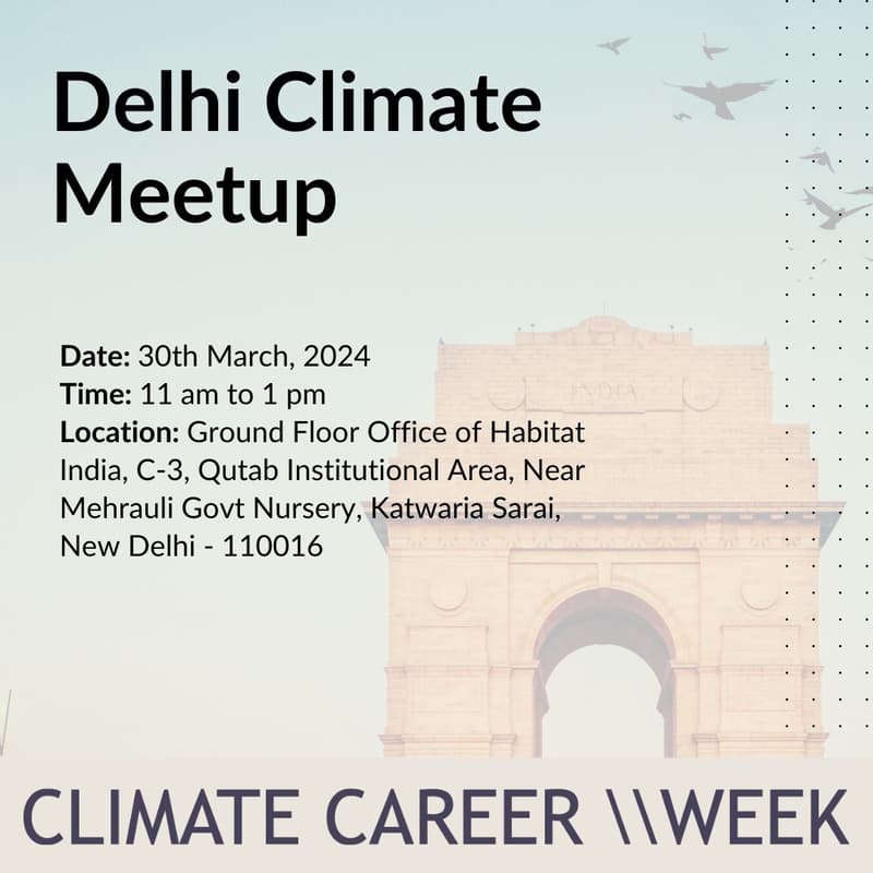 Cover Image for Delhi Climate Meetup