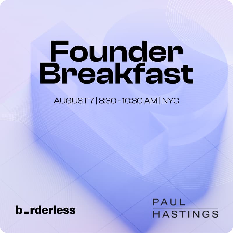 Cover Image for August Founder Breakfast