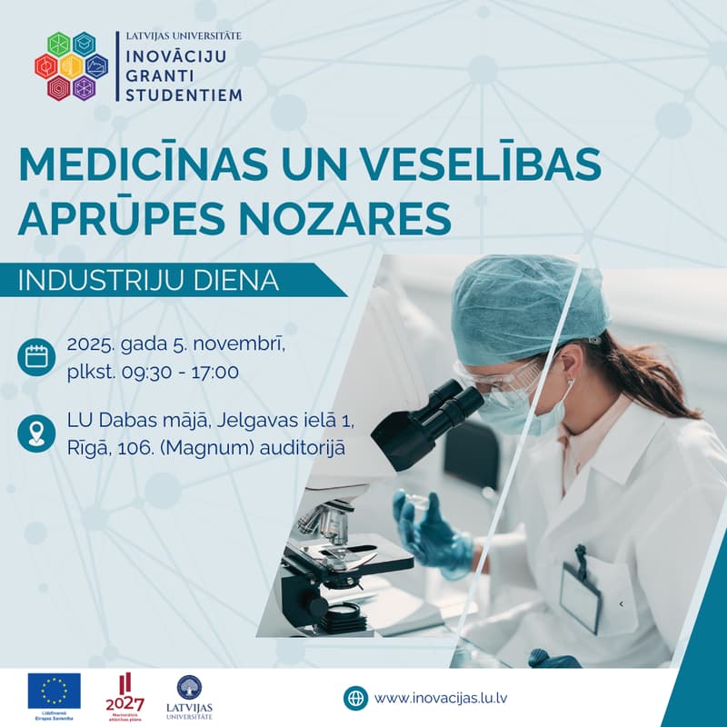 Cover Image for Medicīnas un veselības aprūpes nozares industriju diena