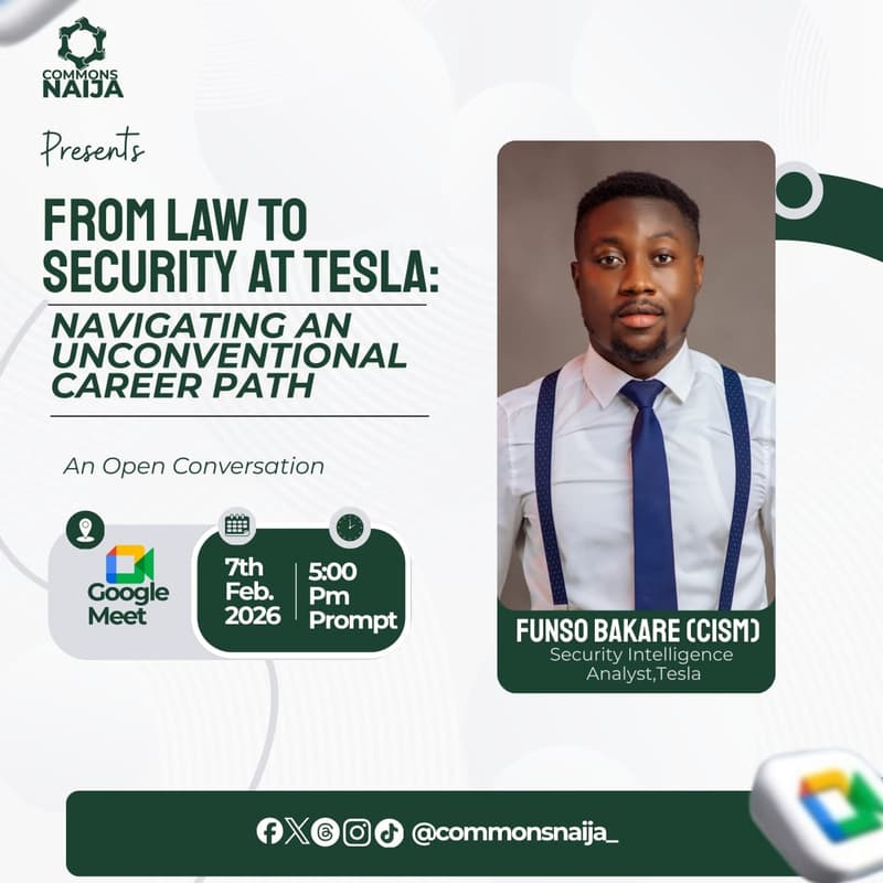 Cover Image for FROM LAW TO SECURITY AT TESLA