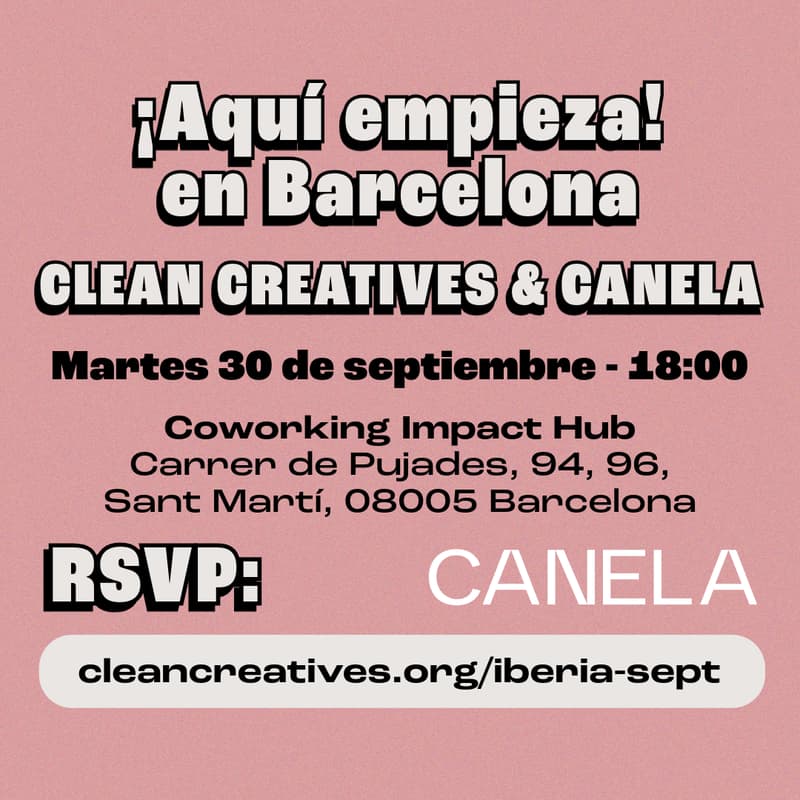 Cover Image for ¡Clean Creatives Iberia llega a Barcelona!