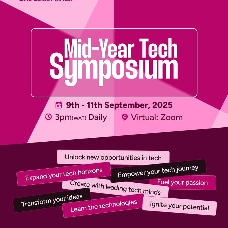 Cover Image for Mid-Year Tech Symposium (3 Days)