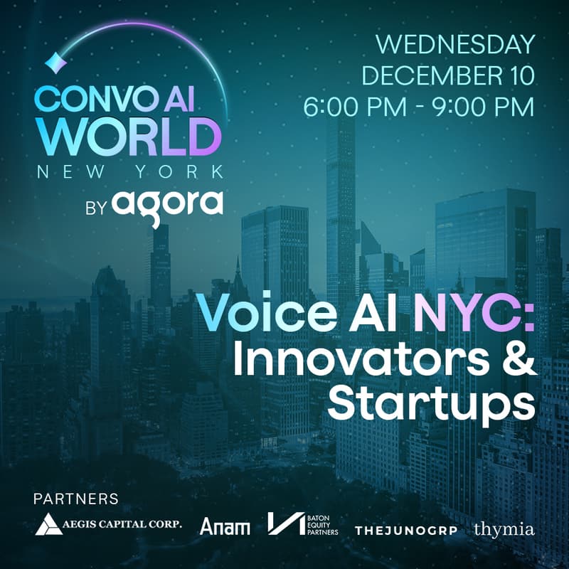 Cover Image for Voice AI NYC: Innovators and Startups