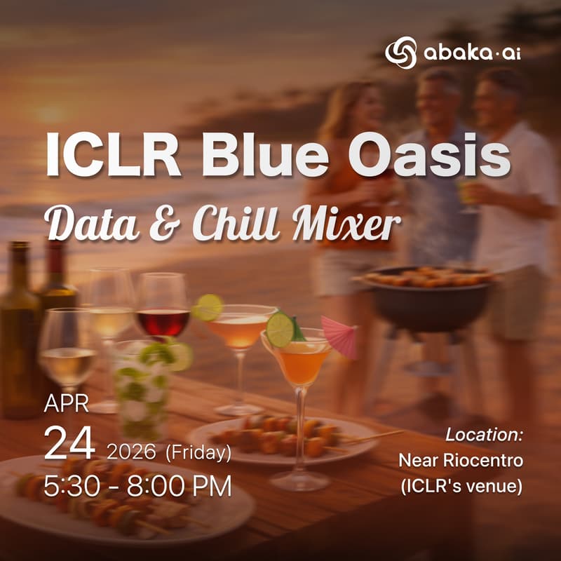 Cover Image for ICLR Blue Oasis: Data & Chill Mixer🌊