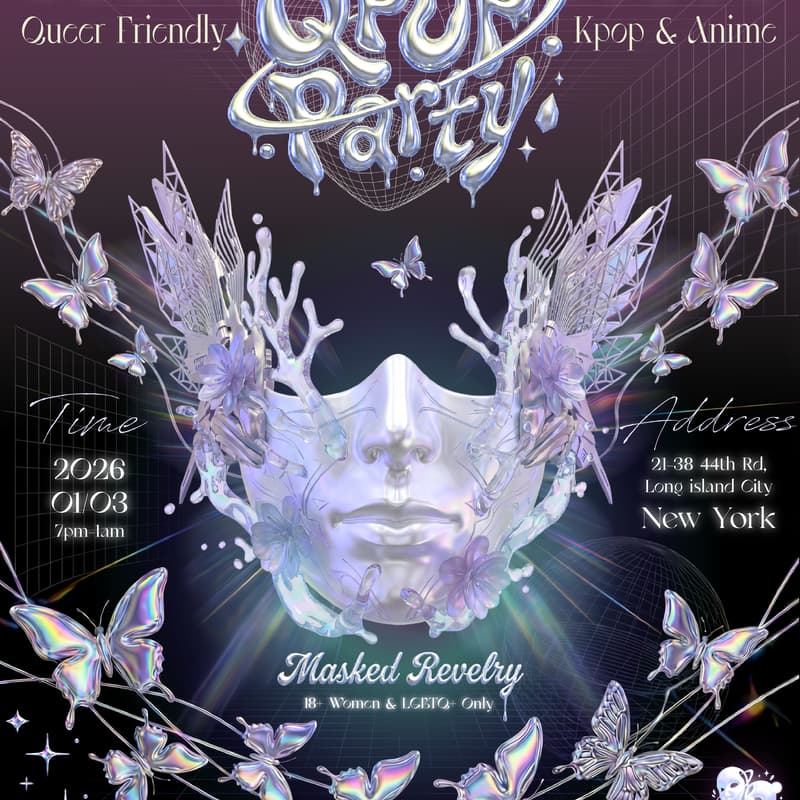 Cover Image for QPOP Party - Masked Revelry