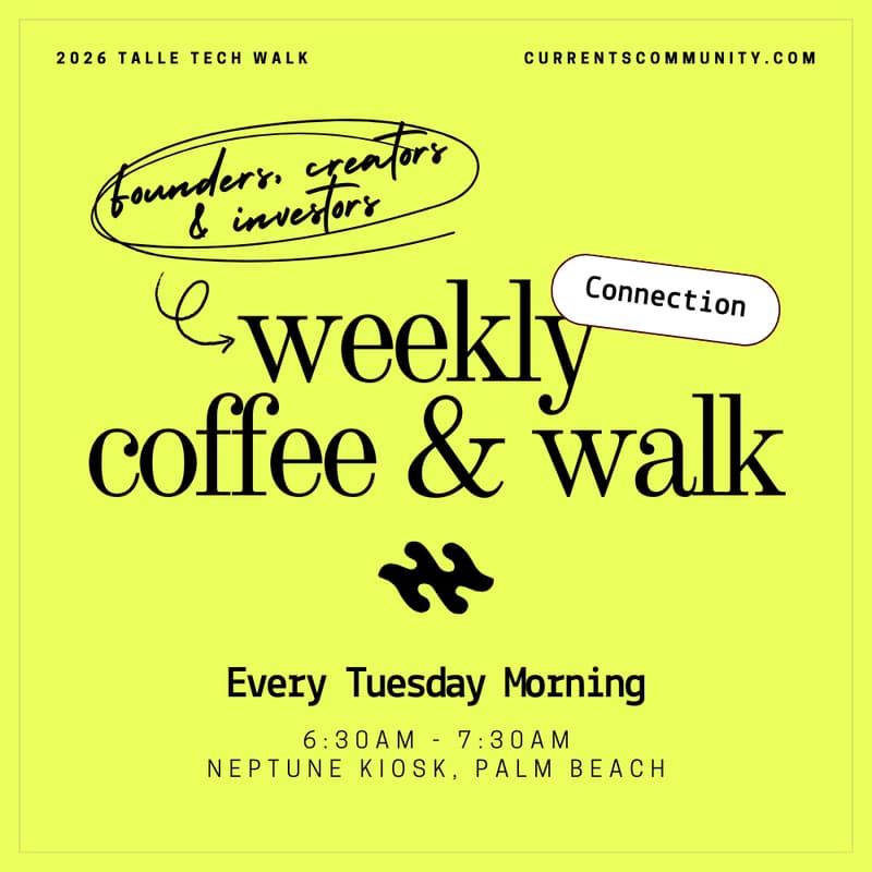Cover Image for Talle Tech Walk (GC) | Weekly Coffee & Walk for Founders, Creators & Investors