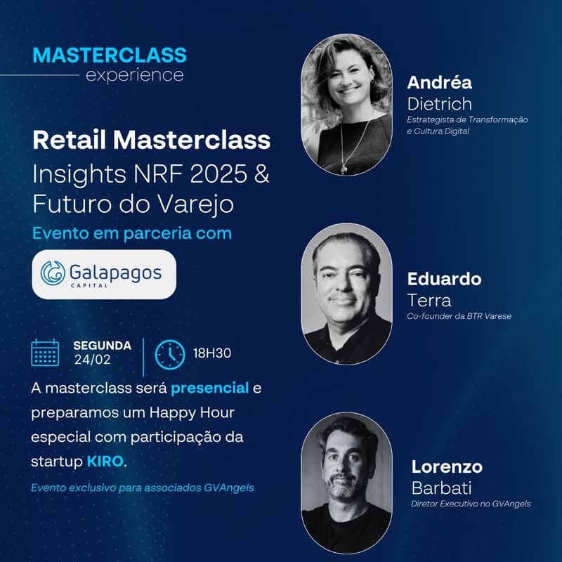 Cover Image for Retail Masterclass GVA: Insight NRF 2025 e Futuro do Varejo