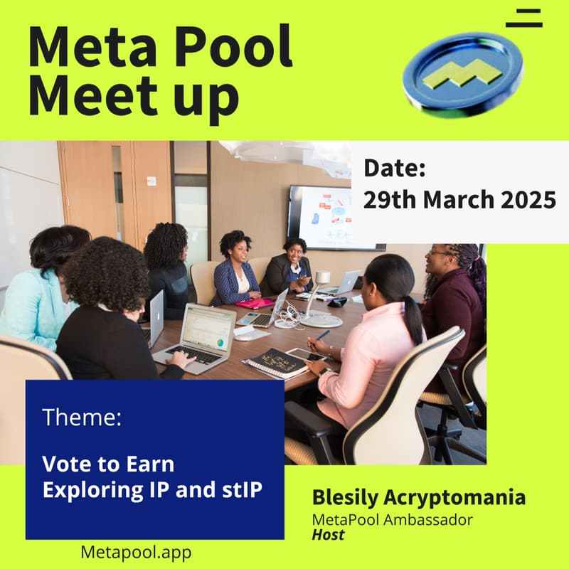Cover Image for Meta Pool Meetup: March 2025