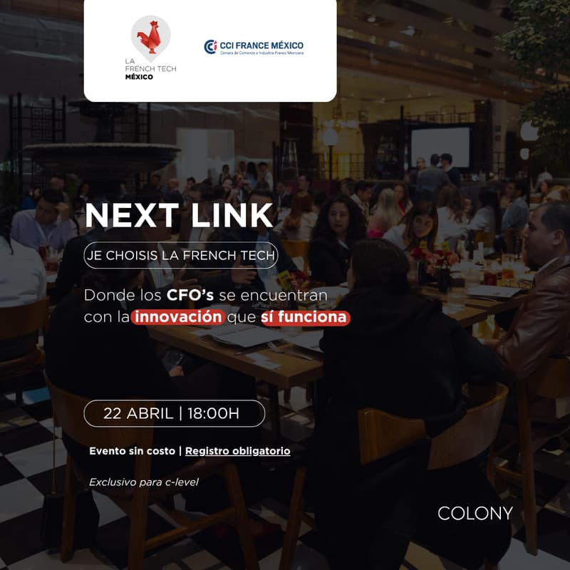 Cover Image for Next Link CFO's - Innovación que sí funciona