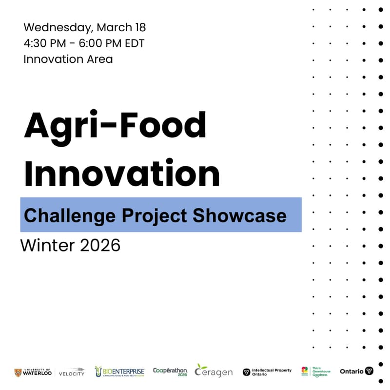 Cover Image for Agri-food Innovation Challenge Project Showcase