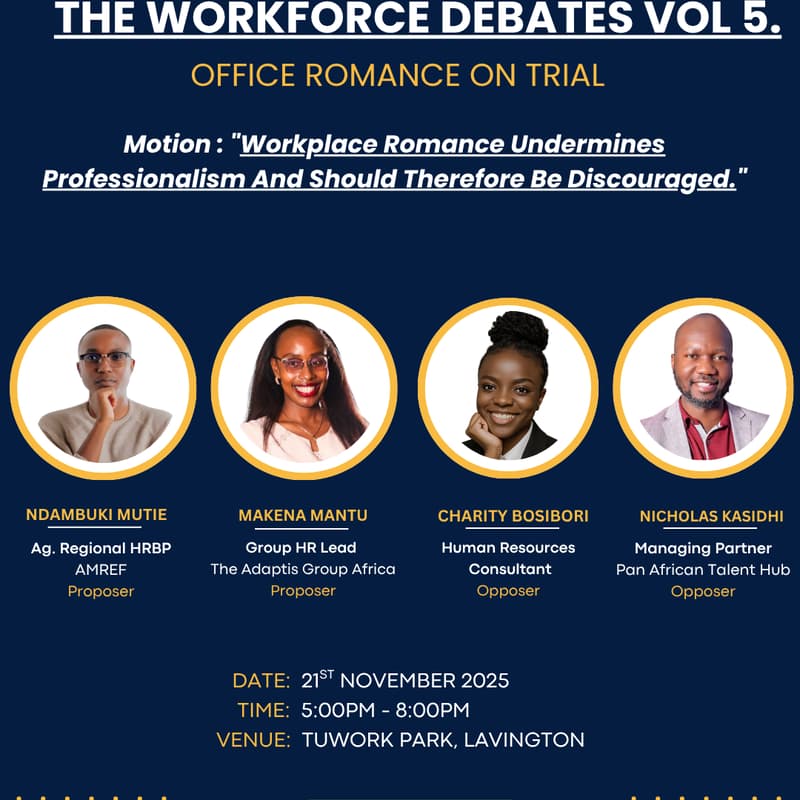 Cover Image for THE WORKFORCE DEBATES VOL. 5: Office Romance Debate