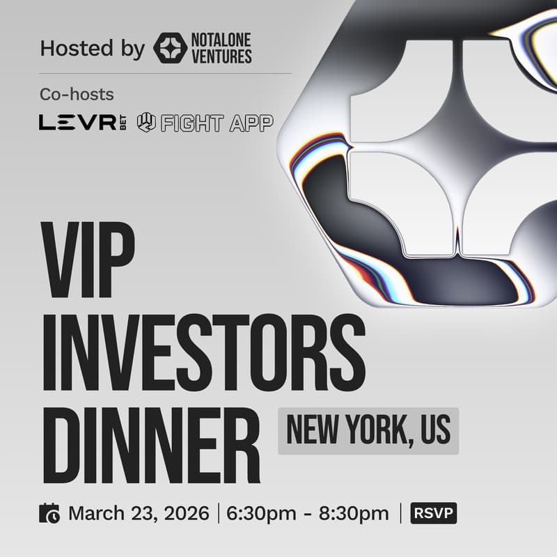 Cover Image for VIP Investors Dinner @ DAS NYC 2026