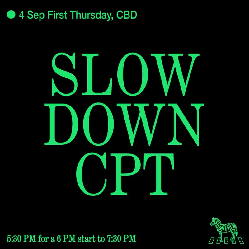Cover Image for Slow Down Cape Town