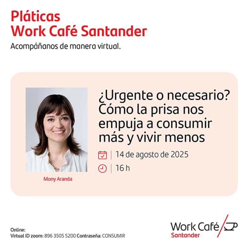 Cover Image for ¿Urgente o necesario?Cómo la prisa nos empuja a consumir más y vivir menos