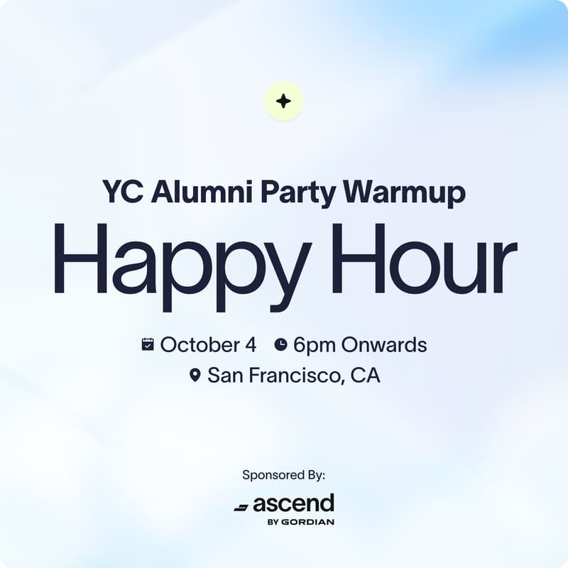 Cover Image for Happy Hour (Pre-YC Reunion)