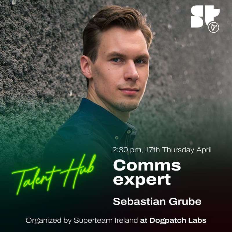Cover Image for Talent Hub Session: Comms Deep Dive with Sebastian Grube