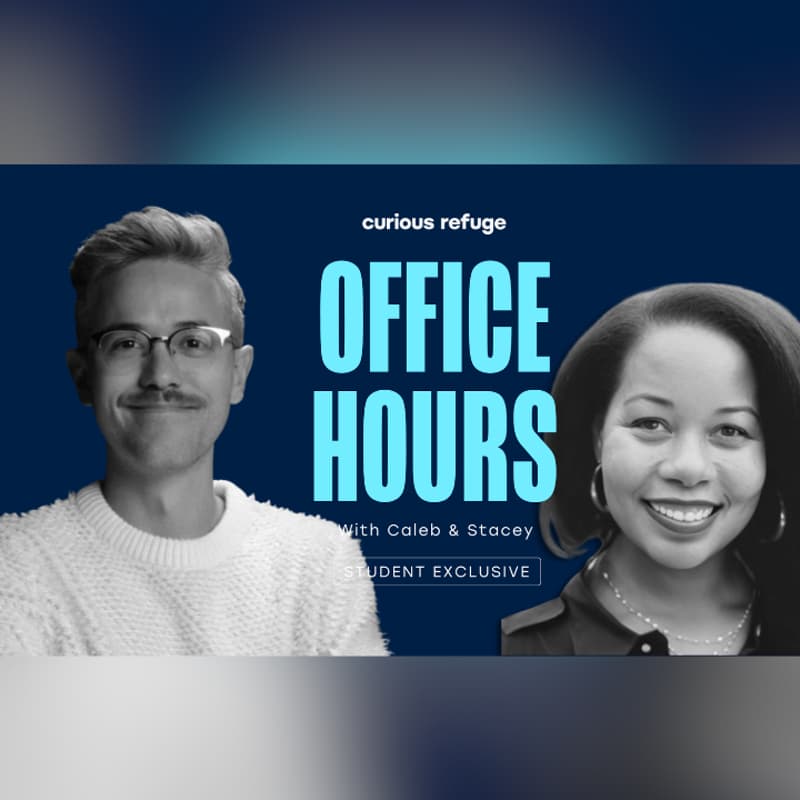 Cover Image for Curious Refuge Weekly Student Office Hours