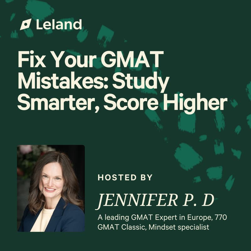 Cover Image for Fix Your GMAT Mistakes: Study Smarter, Score Higher