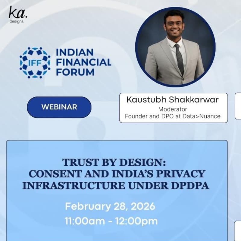 Cover Image for Consent Management in India’s Data Governance Framework: Roles, Lifecycle & Architecture