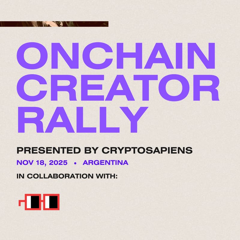 Cover Image for Onchain Creator Rally: Argentina