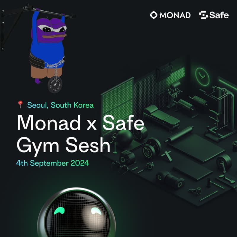 Cover Image for Monad x Safe Gym Sesh
