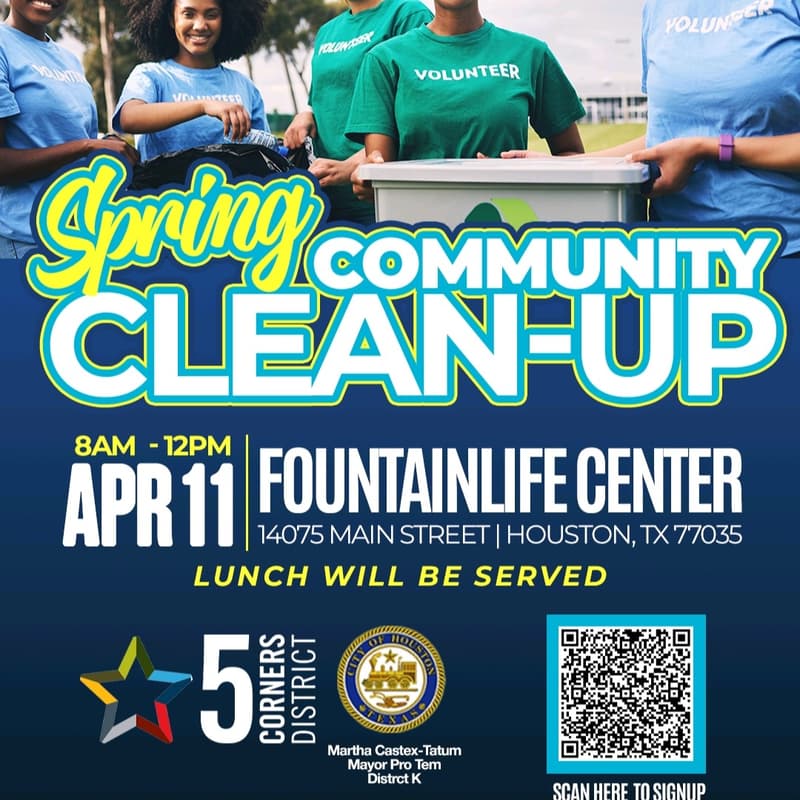 Cover Image for Spring Community Clean Up