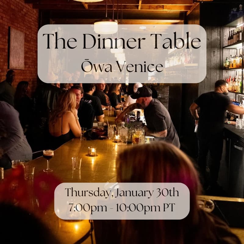 Cover Image for The Dinner Table at Ōwa (Venice)