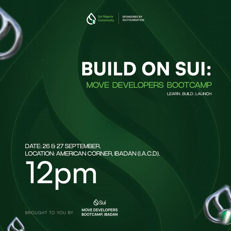 Cover Image for SuiNG Developers Workshop, Ibadan