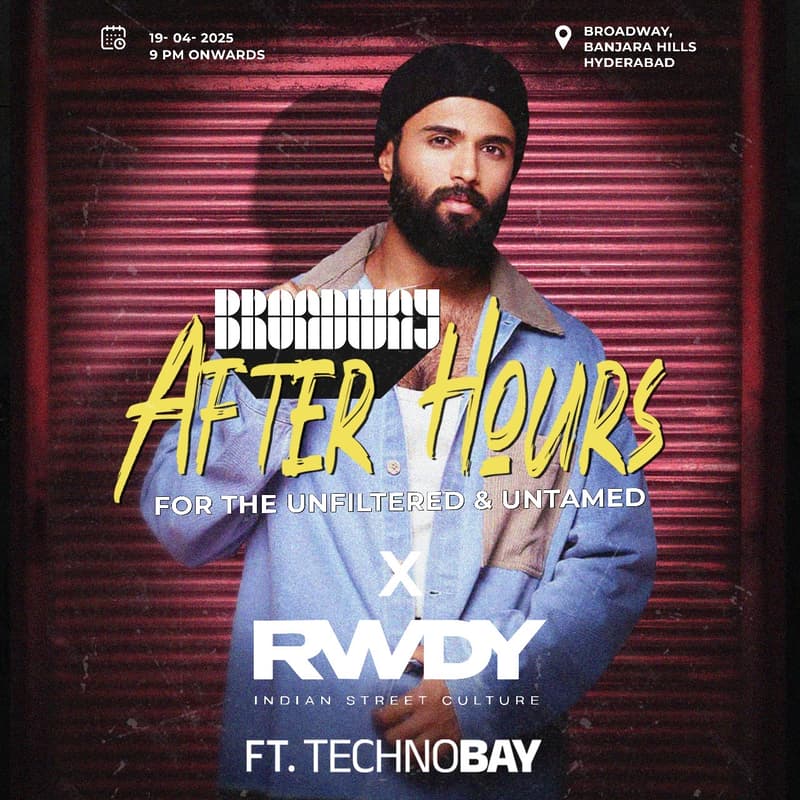Cover Image for BROADWAY AFTERHOURS with RWDY