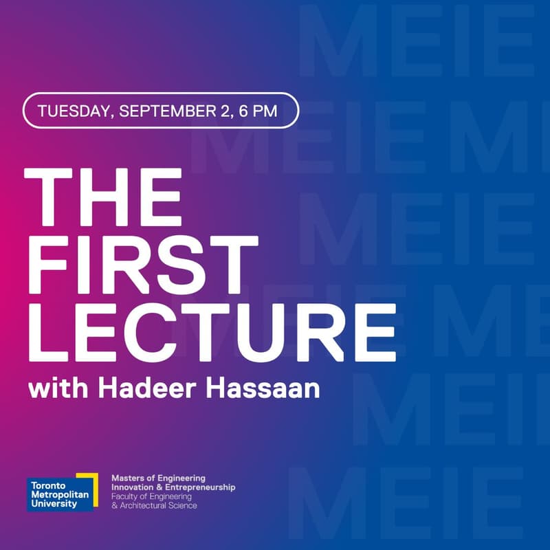 Cover Image for The First Lecture