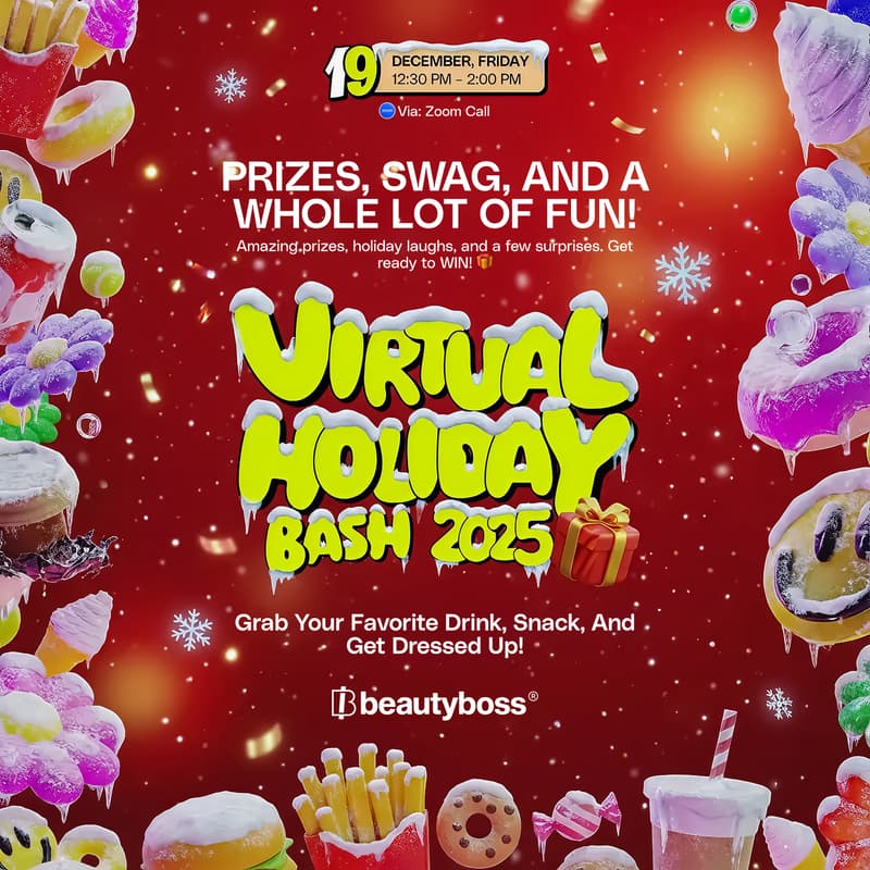 Cover Image for BeautyBoss Virtual Holiday Bash 2025