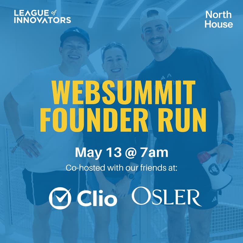 Cover Image for WebSummit Founder Run with Olympian Dayna Pidhoresky