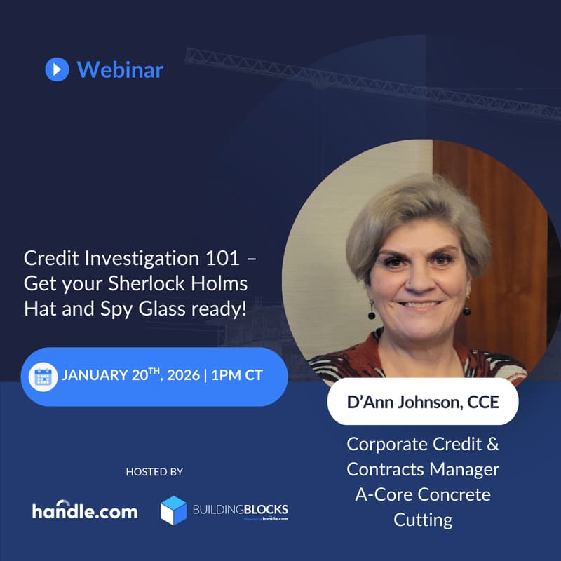 Cover Image for BuildingBlocks Community Presents:  Credit Investigation 101 with D'Ann Johnson, CCE