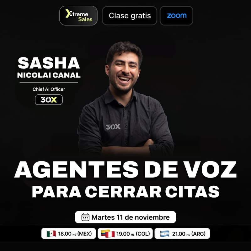 Cover Image for XtremeSales | Agentes de Voz para Cerrar Citas