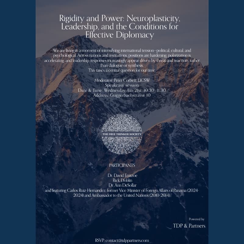 Cover Image for Rigidity and Power: Neuroplasticity, Leadership, and the Conditions for Effective Diplomacy