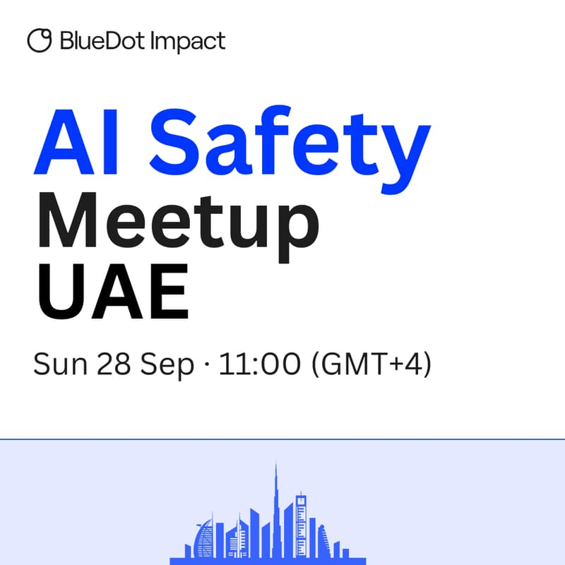 Cover Image for AI Safety Talks: Governance, Guardrails & Growth