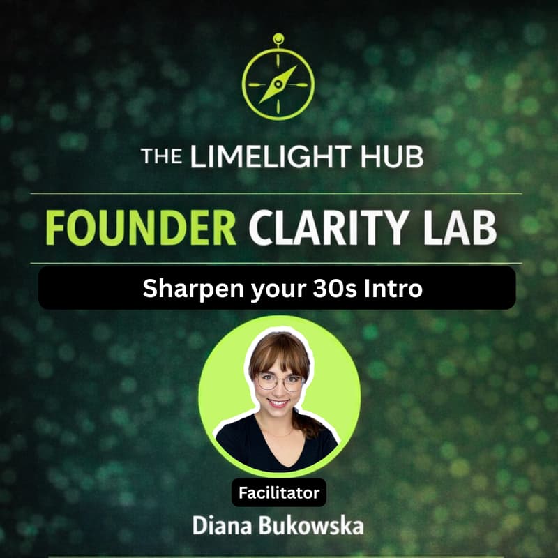 Cover Image for Founder Clarity Lab with The Limelight Hub