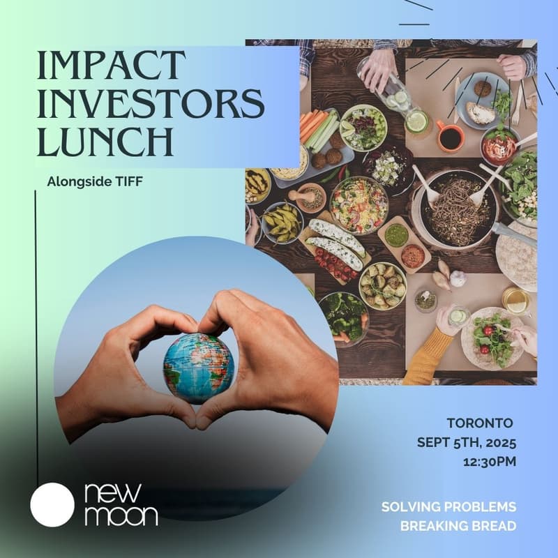 Cover Image for Impact Investors Lunch (Toronto - TIFF)