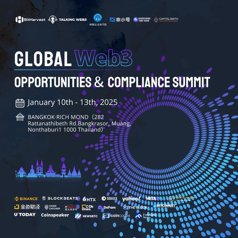 Cover Image for Global Web3 OPPORTUNITIES &COMPLIANCE SUMMIT
