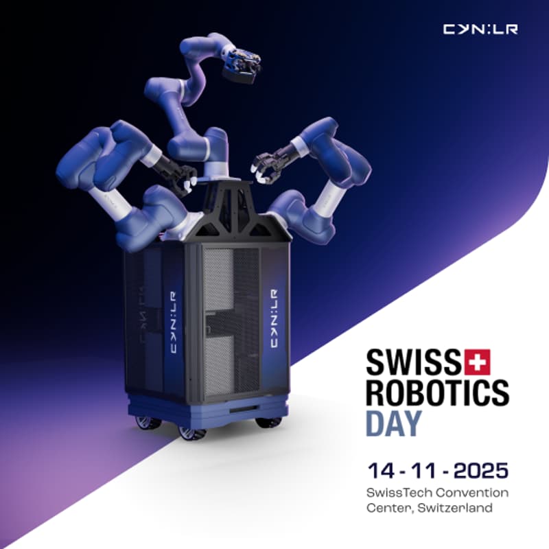 Cover Image for Meet CynLr at Swiss Robotics Day 2025